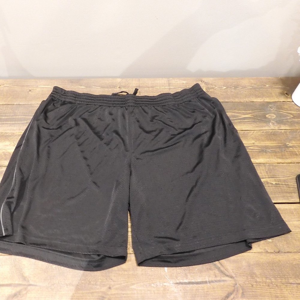5XL Foundry Stretchy Gym Basketball Shorts Black